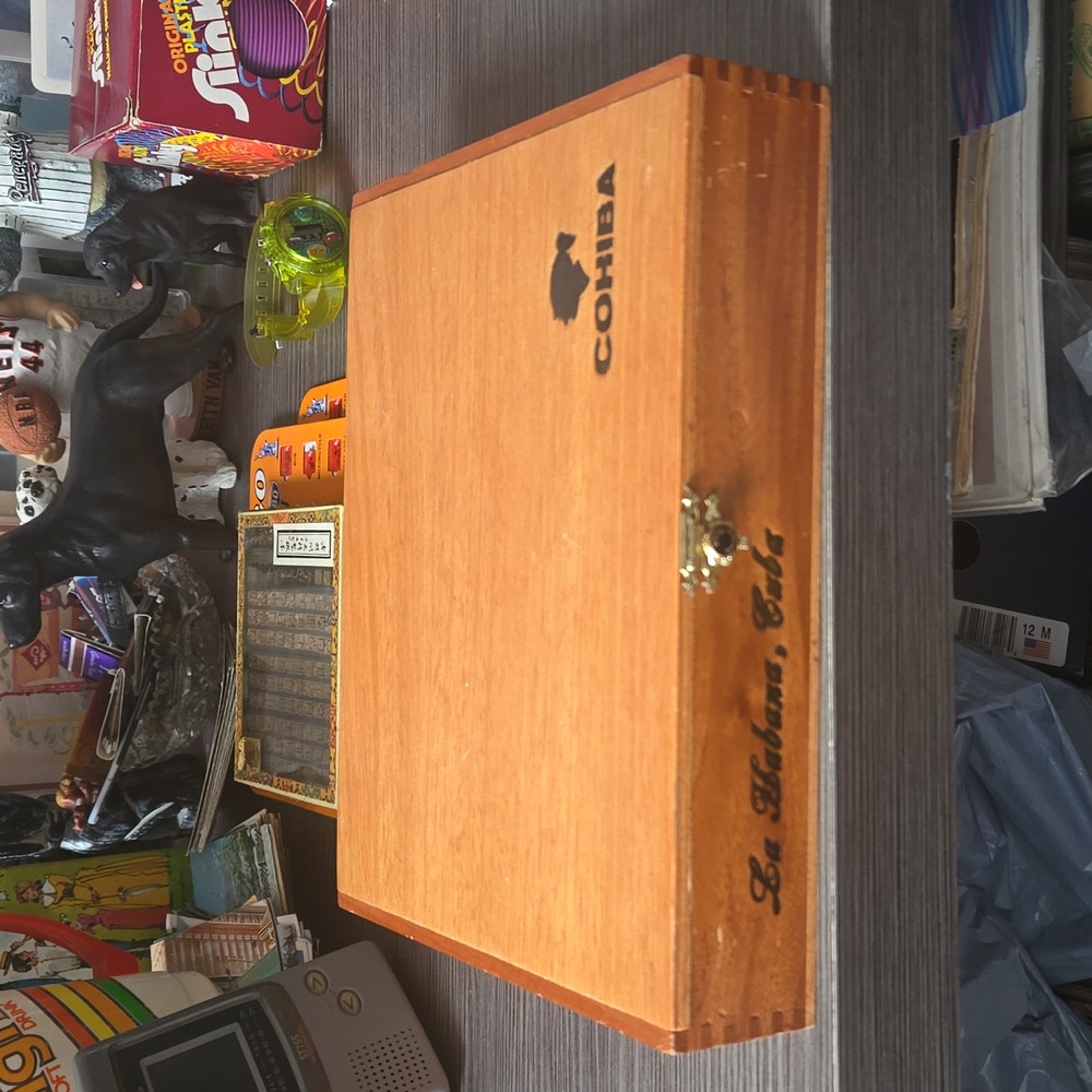 Vintage cigar box